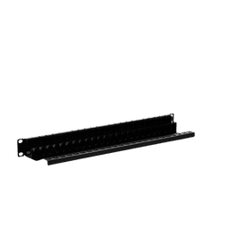 Patch Panel Z-MAX, de 24 puertos, Modular (vacío), Plano, 1UR