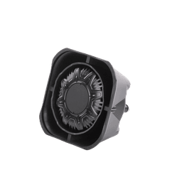 Bocina Compacta de Uso Rudo, 100 Watts de Potencia, Ideal Para Vehículos de Encubierto, Montaje Universal, 11 Ohms de Impedancia