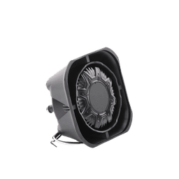 Bocina Compacta de Uso Rudo, 100 Watts de Potencia, Ideal Para Vehículos de Encubierto, Montaje Universal, 11 Ohms de Impedancia