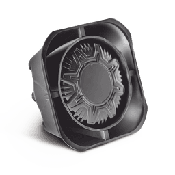 Bocina Compacta de Uso Rudo, 100 Watts de Potencia, Ideal Para Vehículos de Encubierto, Montaje Universal, 11 Ohms de Impedancia