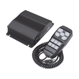 Sirena Vehicular de 100W de Potencia, Con Controlador Unimando Para Control de Tonos, 4 Salidas Auxiliares y Microfono