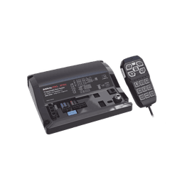 Sirena Vehicular de 200W de Potencia, Con Controlador Unimando de 15 Botones Para Control de Tonos, 12 Salidas Auxiliares y Micrófono