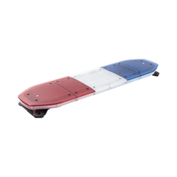 Barra de luces LED de 48", 216 LED, Dual Color, Programable,  Rojo/Azul/Ámbar/Claro, Ideal para Equipar Unidades de Seguridad Publica con Domos Rojo, Claro y Azul
