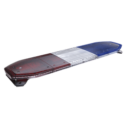 Barra de luces LED de 48", 216 LED, Dual Color, Programable,  Rojo/Azul/Ámbar/Claro, Ideal para Equipar Unidades de Seguridad Publica con Domos Rojo, Claro y Azul