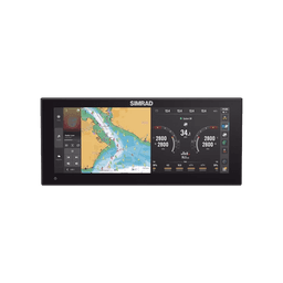 NSX 3012UW Pantalla de navegación de 12" touch screen multi-funcional para radar, fishfinder, y control automático de navegación.  
