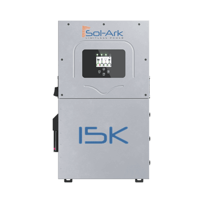 Inversor Hibrido SOL-ARK, 15 Kw, 220 Vcc, Fase Dividida,  WIFI incluido, IP65, Entrada de Baterías a 48 Vcc