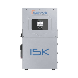 Inversor Hibrido SOL-ARK, 15 Kw, 220 Vcc, Fase Dividida,  WIFI incluido, IP65, Entrada de Baterías a 48 Vcc