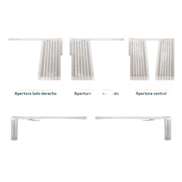 Kit para convertir, automatizar y controlar sus cortinas tradicionales (riel 4.8m, 65 kilos), motor inteligente. Integre con Alexa y control remoto desde su App.