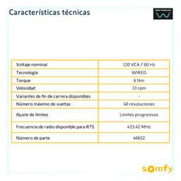 Para persiana, motor tubular mecánico, integrable con Shelly25 o MINICENTRALIS señal RTS, Persiana de 2.3 ancho y alto 4 mts. 