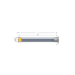 Motor inalámbrico RTS alimentación 110V para persianas, ventana de 3 mts ancho y alto 4 máximo