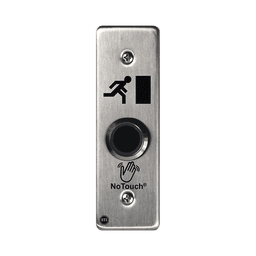 Interruptor IR NoTouch® de Acero Inoxidable, Montaje Delgado, Caja Posterior, Símbolo de puerta