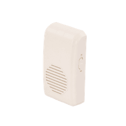 Timbre Inalámbrico Para Puerta Con 10 Tonos, Hasta 150m Linea de Vista, Con Receptor Inalámbrico Incluido, 110Vca 