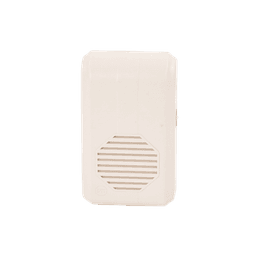 Timbre Inalámbrico Para Puerta Con 10 Tonos, Hasta 150m Linea de Vista, Con Receptor Inalámbrico Incluido, 110Vca 