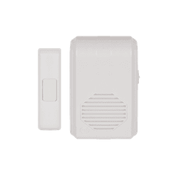 Timbre Inalámbrico Para Puerta Con 10 Tonos, Hasta 150m Linea de Vista, Con Receptor Inalámbrico Incluido, 110Vca 