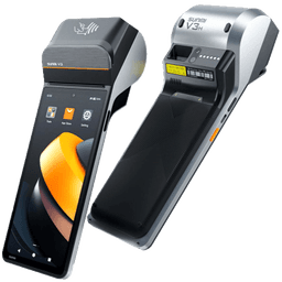 Terminal Móvil Inteligente SUNMI V3 / Pantalla HD+ 6.75" / Procesador Qualcomm Hexa-Core / Impresora Térmica 58 mm / NFC SoftPOS / 3GB RAM + 32GB Almacenamiento / Android 13 / 4G LTE / Wi-Fi Dual Band / 