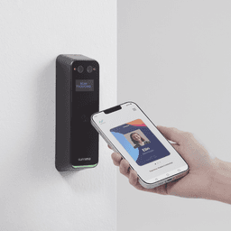 Lector Biométrico Facial (BEW3) / lector de tarjetas Prox EM, mifare, Tarjetas Virtuales por Bluetooth / con protección IP67, IK08