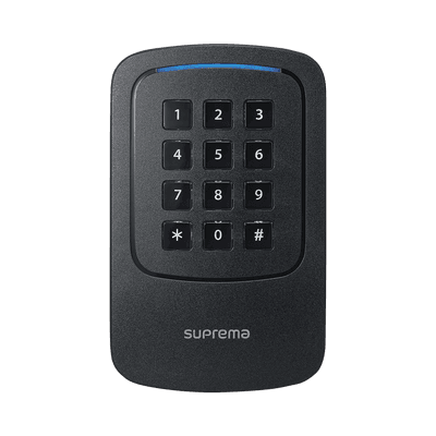 Lector Esclavo de Tarjetas con teclado de uso en exterior,  Multitecnolgia, NFC y Bluetooth