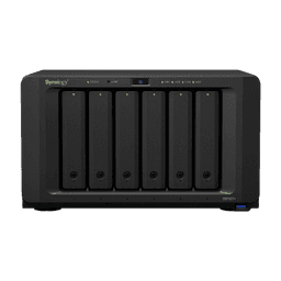NAS Synology DiskStation DS1621+ 6 Bahías | Procesador AMD Ryzen V1500B | 4 GB DDR4 ECC | Expansión Hasta 16 Bahías | 2 Ranuras M.2 NVMe | Puerto 10GbE RJ-45 | Compatibilidad RAID | Btrfs | Virtualización | Caché SSD.