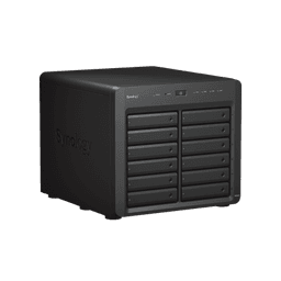 Servidor NAS de escritorio con 12 bahías / Expansible a 24 bahías / Hasta 368 TB / 4GB de RAM