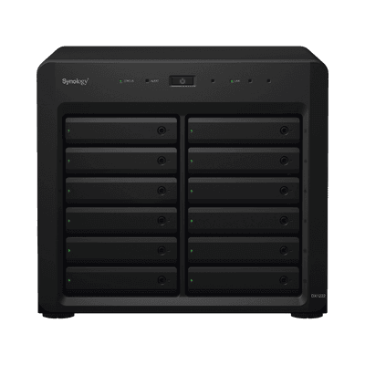 Unidad de expansión con 12 bahías / Hasta 216 TB 