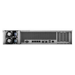 Servidor de Almacenamiento FlashStation FS3410 | 24 Bahías SSD SATA 2.5" | Intel Xeon D-1541 8 Núcleos | 16 GB RAM (Ampliable a 128 GB) | 356,500 IOPS Lectura | 129,400 IOPS Escritura | 4 Puertos 1GbE + 2 Puertos 10GbE 