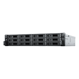 Servidor de Almacenamiento RackStation RS2423RP+ | 12 Bahías | 2U | Hasta 216 TB | Rendimiento 3,500/1,700 MB/s | Expansión a 432 TB | 10GbE | Fuentes de Alimentación Duales | Alta Disponibilidad.