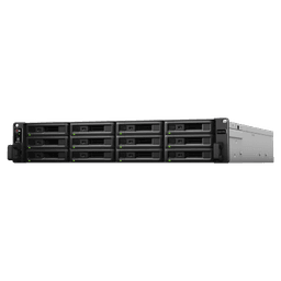 Servidor de Almacenamiento Synology RackStation RS3621RPxs | 12 Bahías | Procesador Intel Xeon D-1531 de 6 Núcleos | 8 GB DDR4 ECC | Expandible a 36 Bahías | Energía Redundante | Compatible con Virtualización y RAID.