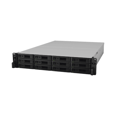 Servidor NAS para rack de 12 bahías / Expandible hasta 180 bahías / Hasta 1,536 TB