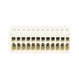 Conector Plug Hembra 12 Pin 2,5 mm M Wago.