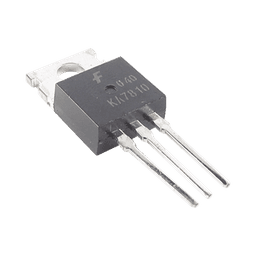 Regulador de Voltaje a 10 V., 1 Amp. para Cámaras, Video-Porteros y Monitores, TO-220.