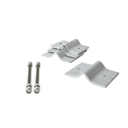 Herraje Adaptador de Mástil para Diámetros desde 3/4" hasta 2-1/4". Galv. en Caliente.