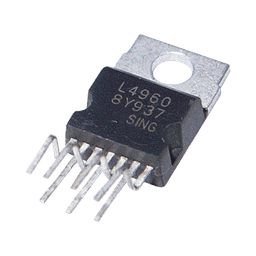 Regulador de voltaje de conmutación 5.1 to 40V 2.5 Amp, L4960
