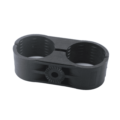 Paquete de 10 Sujetadores Plasticos Para Cable Coaxial de  1- 5/8"