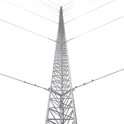 Kit de Torre Arriostrada de Piso de 3 m con Tramo STZ30G Galvanizada por Inmersión en Caliente. (No incluye retenida).