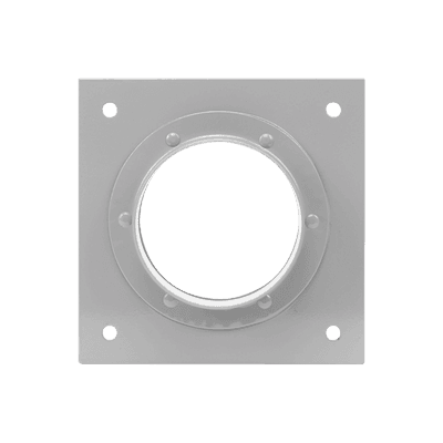 Placa Pasamuros Con Capacidad de Una Bota de 4"
