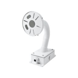 Montaje Universal de Pared con Cuello de Ganso y Caja de Conexiones / Compatible con Cámaras Domo y Bala 