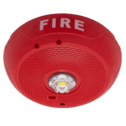 Lámpara LED Estroboscópica, Montaje en Techo, Nivel de Candelas Seleccionable, Color Rojo, Nuevo Diseño Moderno y Elegante y Menor Consumo de Corriente 