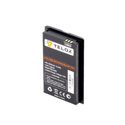 2 Batterie Ricaricabili Ai Polimeri Di Litio 3.7V 4000mAh Per Guanti, Calze E Cappelli Riscaldati LPCRILLY - Con Connettore, Lunga Durata