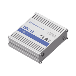 Switch Industrial No-Administrable / 5 Puertos Gigabit / Aluminio DIN / -40 a 75 °C / 9-30 VDC / 1.8 W / 10 Gbps Full Duplex