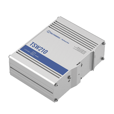 Switch Industrial No-Administrable / 8 Puertos Gigabit / 2 SFP 1G / IP30 / -40°C a +75°C / 4.53 x 3.74 x 1.10 pulgadas