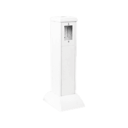 Mini columna para concentrar, distribuir y ordenar cables de energía eléctrica o puertos de datos de telecomunicaciones (10000-01000) 