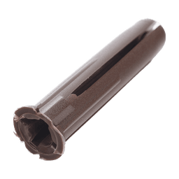 Paquete de 10 taquetes café 1 3/4" y 10 tornillos 10mm x 1 3/4" (1104-05002)