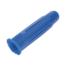 Paquete de 6 taquetes azul 2" y 6 tornillos 12mm x 2" (1105-05002)