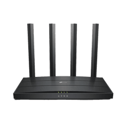 Router WiFi 6 AX 1500Mbps / MU-MIMO 2X2 y OFDMA / 1 Puerto WAN 10/100/1000 Mbps / 3 Puertos LAN 10/100/1000 Mbps / 4 Antenas / Conexión Inalámbrica OneMesh