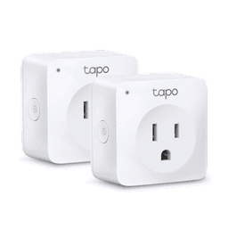 Mini tomacorriente inteligente Wi-Fi, 100 - 120V~, 50/60Hz, 15.0A, compatible con Amazon Alexa y Google Assistant, color blanco.