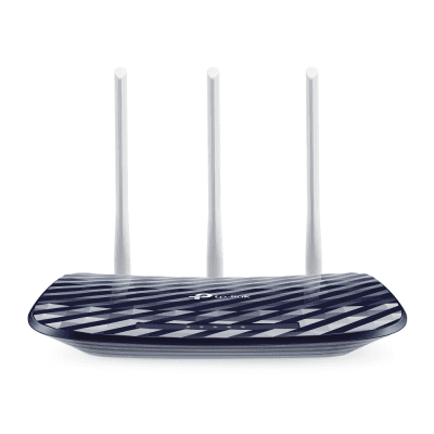 Router Inalámbrico / Boble Banda AC750 / 3 Antenas Externas Omnidireccional / 4 Puertos LAN 10/100 Mbps / 1 Puerto WAN 10/100 Mbps / EasyMesh
