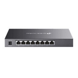 Switch Administrado Gigabit 8 Puertos / Omada SDN / 16 Gbps Capacidad Switching / Gestión Cloud y Local / VLAN / QoS / ACL / Sin Ventiladores / Montaje Pared-Escritorio