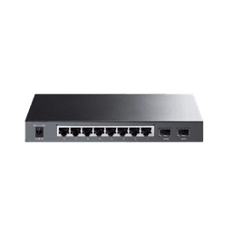 Switch PoE JetStream SDN Administrable 8 puertos 10/100/1000 Mbps + 2 puertos SFP, 8 puertos PoE, 61W, administración centralizada OMADA SDN