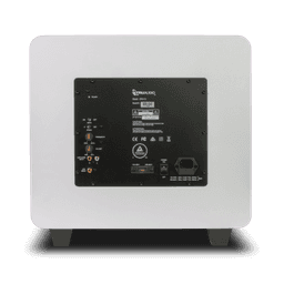 Subwoofer Activo de 12in | Diseño Down-Firing | 500W RMS | Recinto Sellado | Acabado Blanco