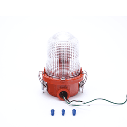 Lámpara de Obstrucción Roja Tipo L-810, LED de baja intensidad, (12 - 24 Vcc).